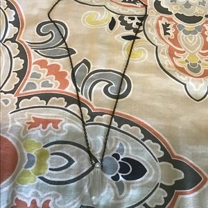 Crystal long chained necklace!